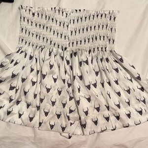 KOCH Women's Bull Patterned Shorts